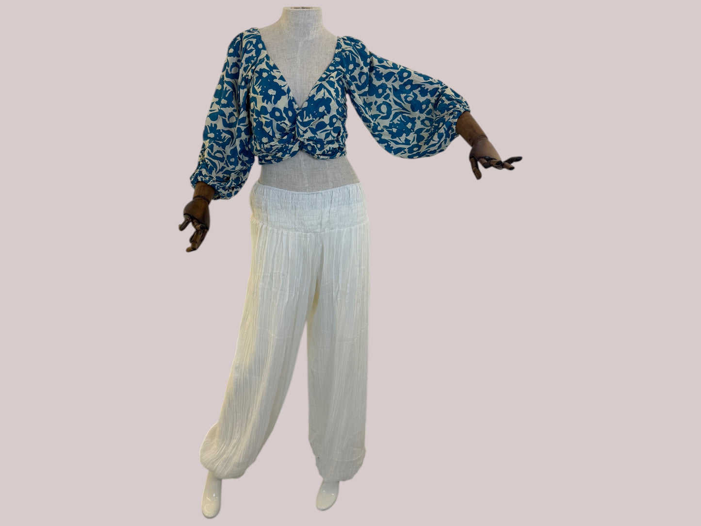 TOP MIA BICOLOR, PANTALON MIA BAMBULA