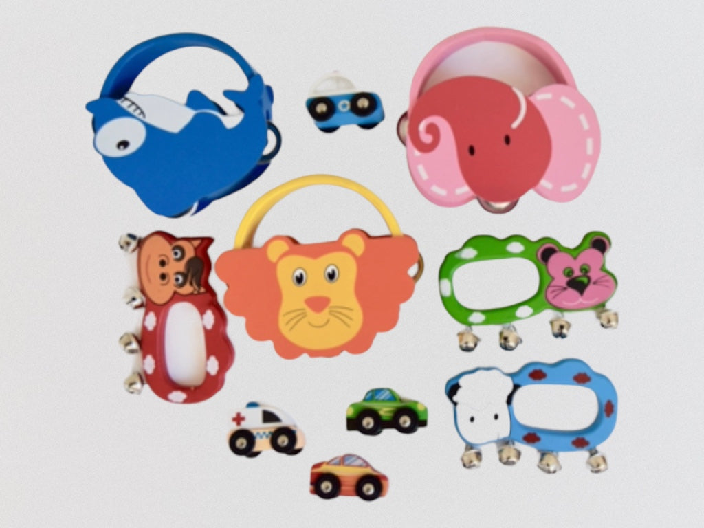 PANDERETA INFANTIL & CARRITO MINI INFANTIL