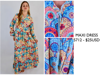 MAXI DRESS, VESTIDO BOTON & VESTIDO MAXI